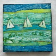 Picture of Crafter's Workshop Template 12"X12"-Calm Waves