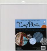 Picture of Craft Plastic Sheets 12"X12" 4/Pkg Clear .007