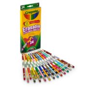 Picture of Crayola Erasable Colored Pencils 24/Pkg Long