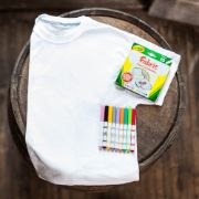 Picture of Crayola Fine Line Fabric Markers 10/Pkg