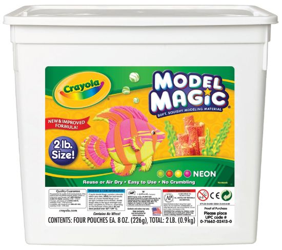 Picture of Crayola Model Magic 2lb Neon