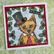 Picture of Creative Expressions 6"x8" Clear Stamp Set By Jane Davenport-Santa Paws