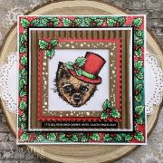 Picture of Creative Expressions 6"x8" Clear Stamp Set By Jane Davenport-Santa Paws