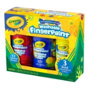 Picture of Crayola Washable Finger Paint 8oz 3/Pkg Primary