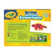 Picture of Crayola Washable Finger Paint 8oz 3/Pkg Primary
