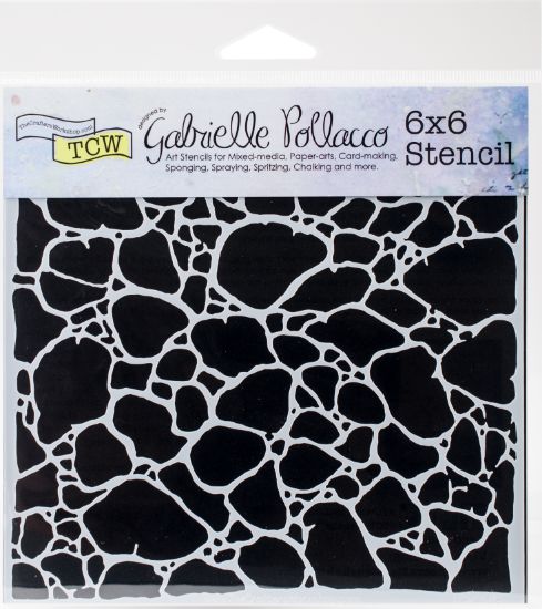 Picture of Crafter's Workshop Template 6"X6" Organic Matter