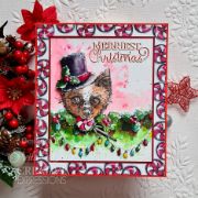 Picture of Creative Expressions 6"x8" Clear Stamp Set By Jane Davenport-Santa Paws