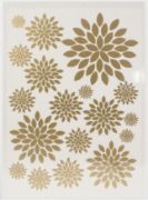 Picture of Dress My Craft Transfer Me Sheet A4 3D Gold - Flower #2
