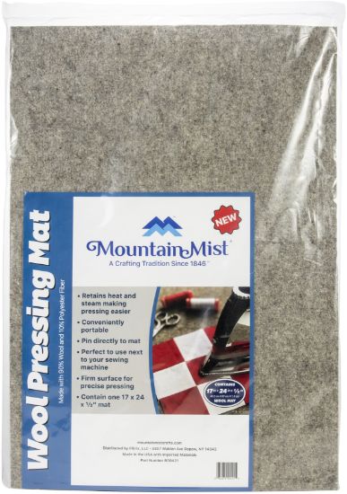Picture of Mountain Mist Wool Pressing Mat 17"X24"X.5" Grey