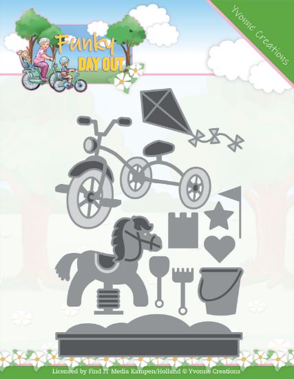 Picture of Find It Trading Yvonne Creations Die-Playground, Funky Day Out