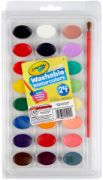 Picture of Crayola Washable Watercolors 24 colors