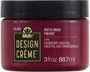Picture of FolkArt Design Creme 3oz Cranberry Cocktail