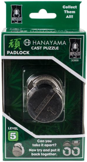 Picture of Hanayama Cast Puzzles Padlock Level 5