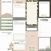 Picture of Happily Ever After Double-Sided Cardstock 12"X12" Journal Elements