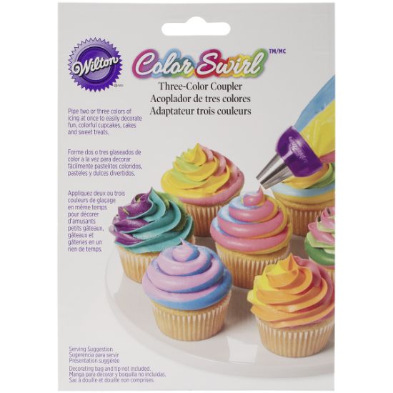 Picture of Color Swirl 3-Color Coupler 