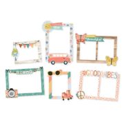 Picture of Boho Sunshine Chipboard Frames-