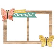 Picture of Boho Sunshine Chipboard Frames-