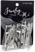 Picture of Hair Clip Double Prong 10/Pkg Silver