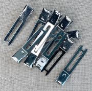 Picture of Hair Clip Double Prong 10/Pkg Silver