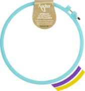 Picture of Anchor Sparkle Plastic Embroidery Hoop Assorted Colors 8" Diameter Blue, Purple Or Yellow
