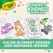 Picture of Crayola Coloring Book-Colors Of Kindness, 96 Pages