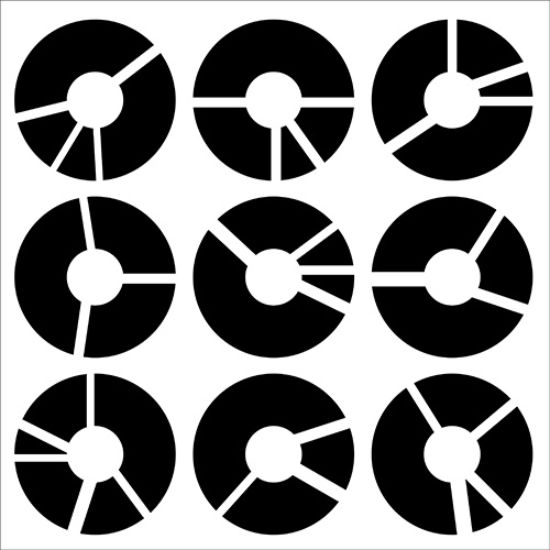 Picture of Crafter's Workshop Template 6"X6"-Big Spools