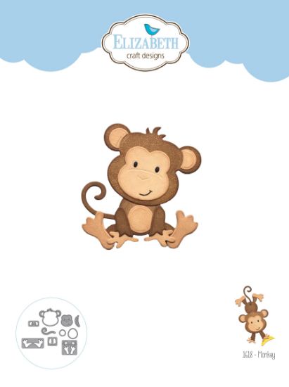Picture of Elizabeth Craft Metal Die Monkey 2.3"X2.4"