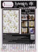 Picture of Dress My Craft Transfer Me Sheet A4 Vintage Floral #5
