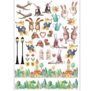 Picture of Dress My Craft Transfer Me Sheet A4-Berry & Jerry #4