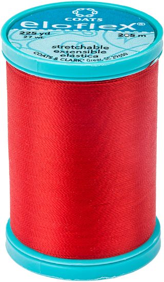 Picture of Eloflex Stretch Thread 225yd Atom Red