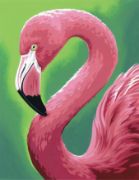 Picture of Paint Works Paint By Number Kit 11"X14" Flamingo Fun