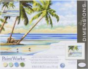 Picture of Paint Works Paint By Number Kit 14"X11" Tropical View