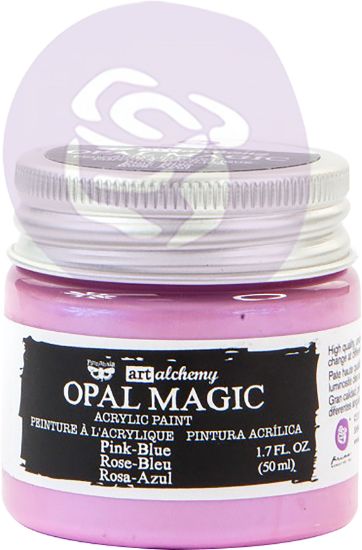 Picture of Finnabair Art Alchemy Opal Magic Acrylic Paint 1.7 Fl Oz Pink/Blue