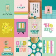 Picture of Flea Market Double-Sided Cardstock 12"X12"-3"X4" Elements