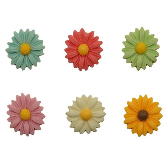 Picture of Buttons Galore Flatbackz Embellishments-Fun Flowers