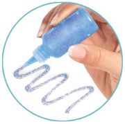 Picture of Empty Glitter Glue Applicator Bottle 20ml 3/Pkg 