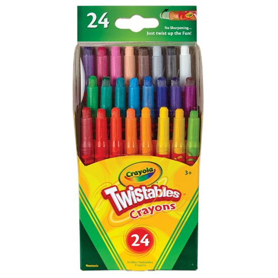 Picture of Crayola Twistables Mini Crayons 24/Pkg