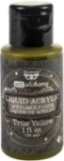 Picture of Finnabair Art Alchemy Liquid Acrylic Paint 1 Fluid Ounce True Yellow