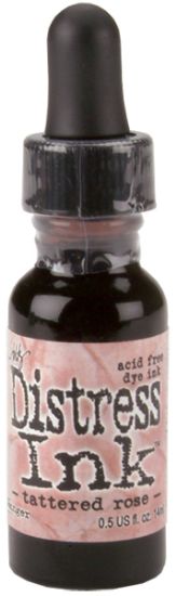 Picture of Distress Pad Re-Inker .5oz Tattered Rose