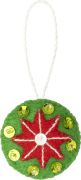 Picture of Bucilla Felt Ornaments Applique Kit Set Of 14-Merry Miniatures