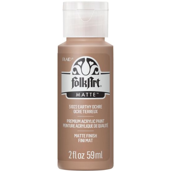 Picture of FolkArt Acrylic Paint 2oz-Earthy Ochre