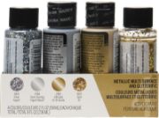 Picture of Folkart Multi Surface & Glitterific Paint Set 4/Pkg 