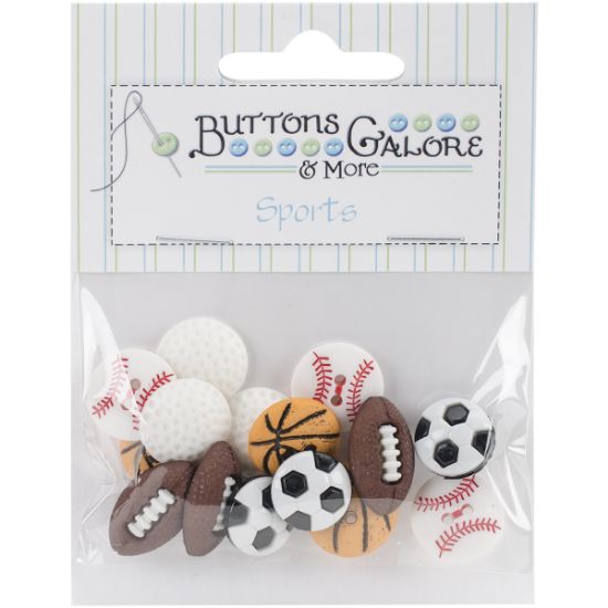 Picture of Button Theme Pack Lets Play Ball