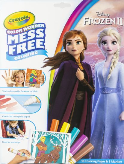 Picture of Crayola Color Wonder Coloring Pad & Markers Frozen