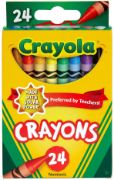 Picture of Crayola Crayons-24 colors/box