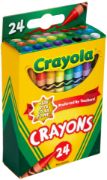 Picture of Crayola Crayons-24 colors/box