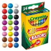 Picture of Crayola Crayons-24 colors/box