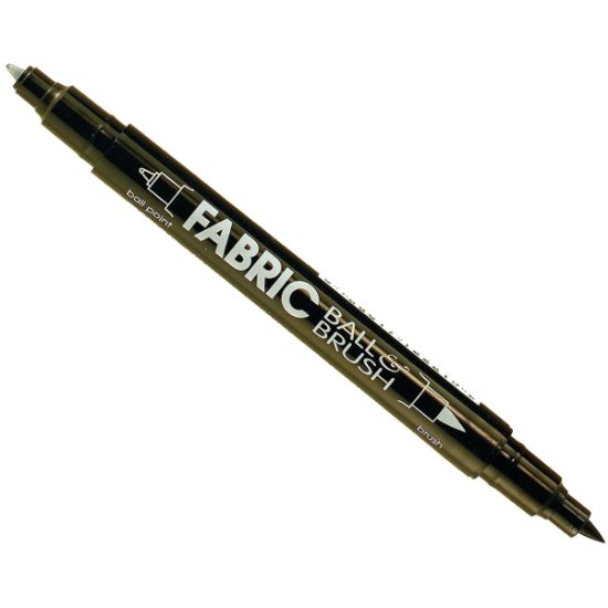 Picture of Ball & Brush Fabric Marker Black
