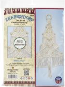 Picture of Design Works/Zenbroidery Macrame Wall Hanging Kit 11"X24" White Tree