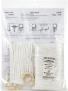 Picture of Design Works/Zenbroidery Macrame Wall Hanging Kit 11"X24" White Tree